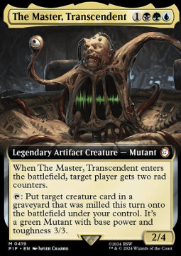 The Master, Transcendent (V.1)⁣ - Universes Beyond: Fallout: Extras⁣ (Mythic)⁣ [419]