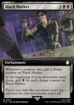 Black Market (V.1)⁣ - Universes Beyond: Fallout: Extras⁣ (Rare)⁣ [463]