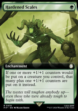 Hardened Scales (V.1)⁣ - Universes Beyond: Fallout: Extras⁣ (Rare)⁣ [470]