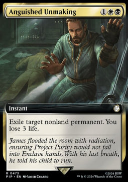 Anguished Unmaking (V.1)⁣ - Universes Beyond: Fallout: Extras⁣ (Rare)⁣ [473]