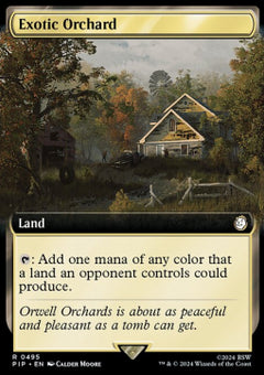 Exotic Orchard (V.1)⁣ - Universes Beyond: Fallout: Extras⁣ (Rare)⁣ [495]