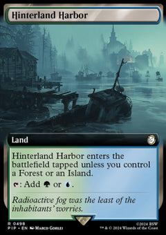 Hinterland Harbor (V.1)⁣ - Universes Beyond: Fallout: Extras⁣ (Rare)⁣ [498]