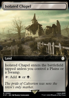 Isolated Chapel (V.1)⁣ - Universes Beyond: Fallout: Extras⁣ (Rare)⁣ [500]