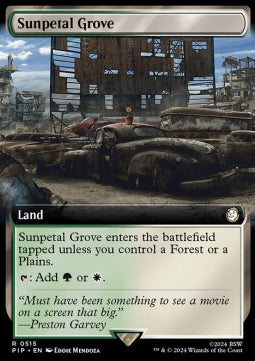 Sunpetal Grove (V.1)⁣ - Universes Beyond: Fallout: Extras⁣ (Rare)⁣ [515]