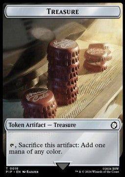Treasure Token // Energy Reserve (V.1)⁣ - Universes Beyond: Fallout: Tokens⁣ (Token)⁣ [T 18/21]