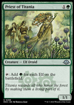Priest of Titania⁣ - Modern Horizons 3⁣ (Uncommon)⁣ [286]
