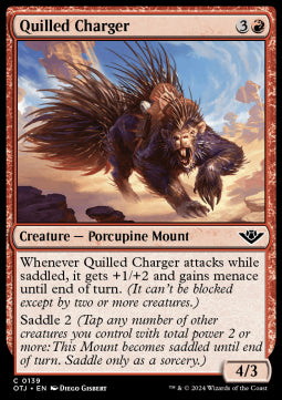 Quilled Charger⁣ - Outlaws of Thunder Junction⁣ (Common)⁣ [139]