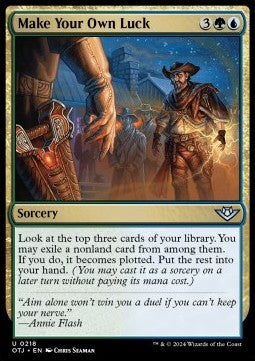 Make Your Own Luck⁣ - Outlaws of Thunder Junction⁣ (Uncommon)⁣ [218]