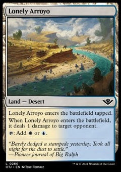 Lonely Arroyo⁣ - Outlaws of Thunder Junction⁣ (Land)⁣ [260]