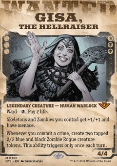 Gisa, the Hellraiser⁣ - Outlaws of Thunder Junction: Extras⁣ (Mythic)⁣ [288]