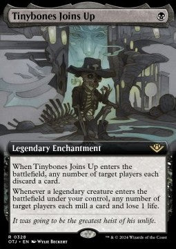 Tinybones Joins Up⁣ - Outlaws of Thunder Junction: Extras⁣ (Rare)⁣ [328]