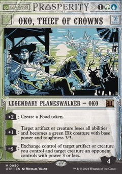 Oko, Thief of Crowns (V.1)⁣ - Breaking News⁣ (Mythic)⁣ [50]