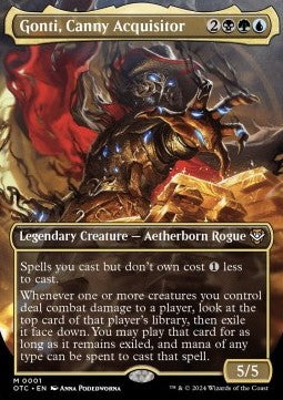 Gonti, Canny Acquisitor⁣ - Commander: Outlaws of Thunder Junction: Extras⁣ (Mythic)⁣ [1]