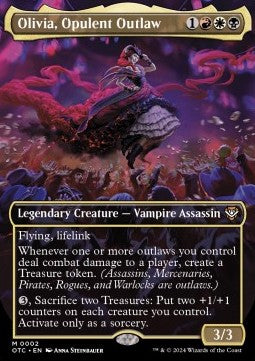 Olivia, Opulent Outlaw⁣ - Commander: Outlaws of Thunder Junction: Extras⁣ (Mythic)⁣ [2]