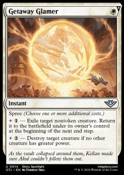 Getaway Glamer⁣ - Outlaws of Thunder Junction⁣ (Uncommon)⁣ [14]