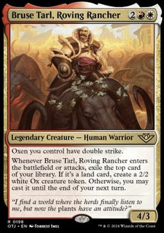 Bruse Tarl, Roving Rancher⁣ - Outlaws of Thunder Junction⁣ (Rare)⁣ [198]