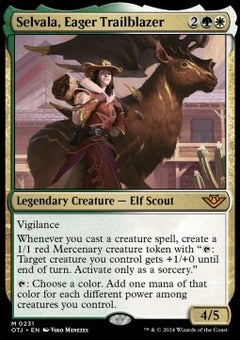 Selvala, Eager Trailblazer⁣ - Outlaws of Thunder Junction⁣ (Mythic)⁣ [231]