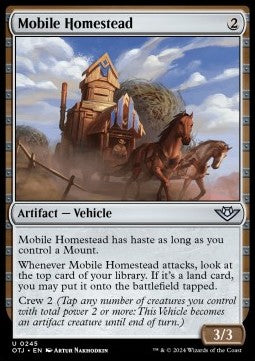 Mobile Homestead⁣ - Outlaws of Thunder Junction⁣ (Uncommon)⁣ [245]