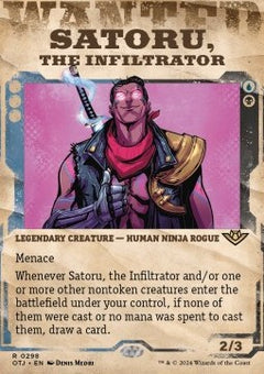 Satoru, the Infiltrator⁣ - Outlaws of Thunder Junction: Extras⁣ (Rare)⁣ [298]