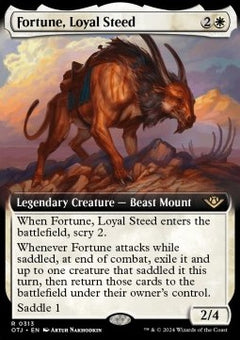 Fortune, Loyal Steed⁣ - Outlaws of Thunder Junction: Extras⁣ (Rare)⁣ [313]