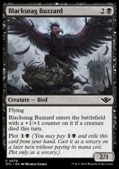 Blacksnag Buzzard⁣ - Outlaws of Thunder Junction⁣ (Common)⁣ [79]