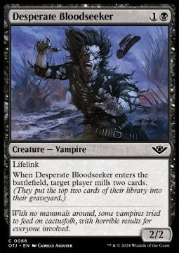 Desperate Bloodseeker⁣ - Outlaws of Thunder Junction⁣ (Common)⁣ [86]