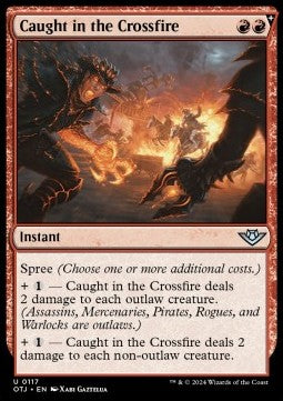 Caught in the Crossfire⁣ - Outlaws of Thunder Junction⁣ (Uncommon)⁣ [117]