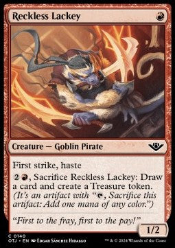 Reckless Lackey⁣ - Outlaws of Thunder Junction⁣ (Common)⁣ [140]