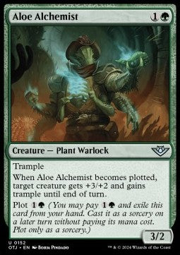 Aloe Alchemist⁣ - Outlaws of Thunder Junction⁣ (Uncommon)⁣ [152]