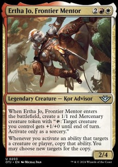 Ertha Jo, Frontier Mentor⁣ - Outlaws of Thunder Junction⁣ (Uncommon)⁣ [203]