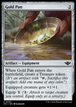 Gold Pan⁣ - Outlaws of Thunder Junction⁣ (Common)⁣ [242]