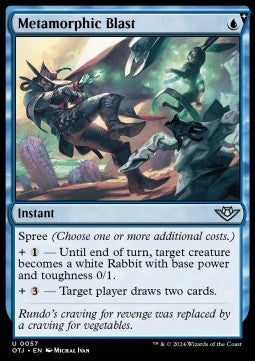 Metamorphic Blast⁣ - Outlaws of Thunder Junction⁣ (Uncommon)⁣ [57]