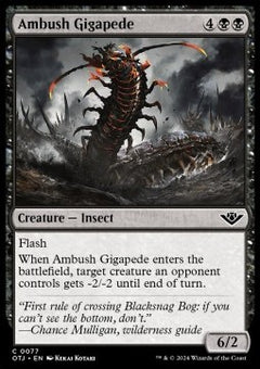 Ambush Gigapede⁣ - Outlaws of Thunder Junction⁣ (Common)⁣ [77]