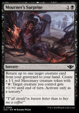 Mourner's Surprise⁣ - Outlaws of Thunder Junction⁣ (Common)⁣ [94]