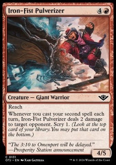 Iron-Fist Pulverizer⁣ - Outlaws of Thunder Junction⁣ (Common)⁣ [131]