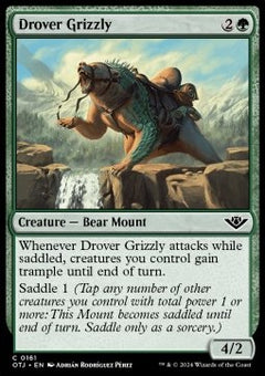Drover Grizzly⁣ - Outlaws of Thunder Junction⁣ (Common)⁣ [161]