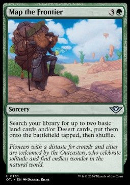 Map the Frontier⁣ - Outlaws of Thunder Junction⁣ (Uncommon)⁣ [170]