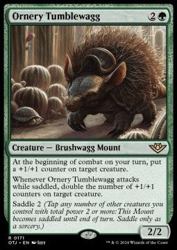 Ornery Tumblewagg⁣ - Outlaws of Thunder Junction⁣ (Rare)⁣ [171]