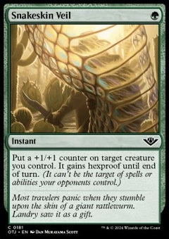 Snakeskin Veil⁣ - Outlaws of Thunder Junction⁣ (Common)⁣ [181]