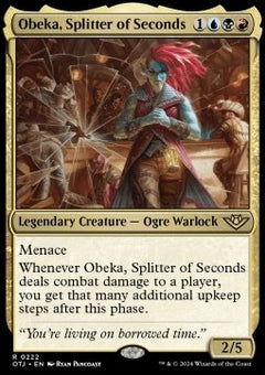 Obeka, Splitter of Seconds⁣ - Outlaws of Thunder Junction⁣ (Rare)⁣ [222]