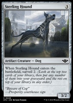 Sterling Hound⁣ - Outlaws of Thunder Junction⁣ (Common)⁣ [249]