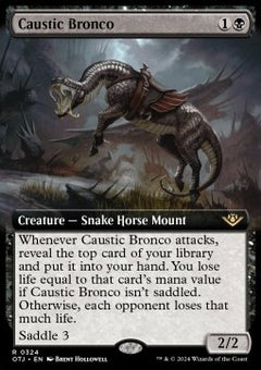 Caustic Bronco⁣ - Outlaws of Thunder Junction: Extras⁣ (Rare)⁣ [324]