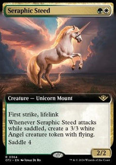 Seraphic Steed⁣ - Outlaws of Thunder Junction: Extras⁣ (Rare)⁣ [364]