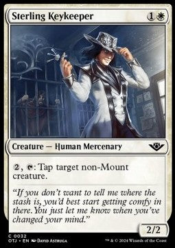 Sterling Keykeeper⁣ - Outlaws of Thunder Junction⁣ (Common)⁣ [32]