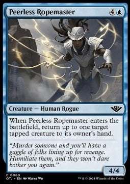 Peerless Ropemaster⁣ - Outlaws of Thunder Junction⁣ (Common)⁣ [60]