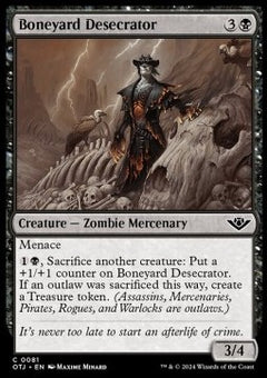 Boneyard Desecrator⁣ - Outlaws of Thunder Junction⁣ (Common)⁣ [81]