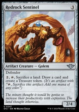 Redrock Sentinel⁣ - Outlaws of Thunder Junction⁣ (Uncommon)⁣ [247]