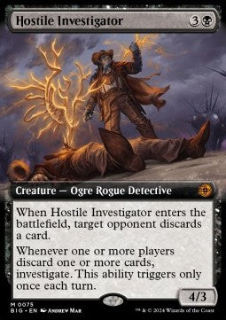 Hostile Investigator (V.3)⁣ - The Big Score⁣ (Mythic)⁣ [75]