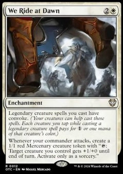 We Ride at Dawn⁣ - Commander: Outlaws of Thunder Junction⁣ (Rare)⁣ [12]
