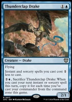 Thunderclap Drake⁣ - Commander: Outlaws of Thunder Junction⁣ (Rare)⁣ [17]
